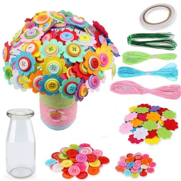 Lọ Hoa Cúc Áo Handmade