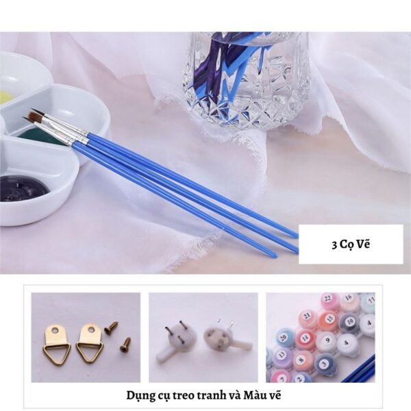 Tranh Số Hóa Gấu Dâu Lotso 30x30