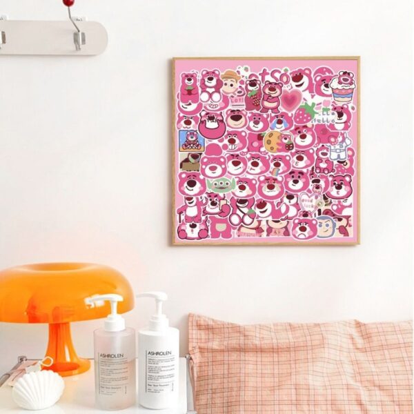 Tranh Số Hóa Gấu Dâu Lotso 30x30