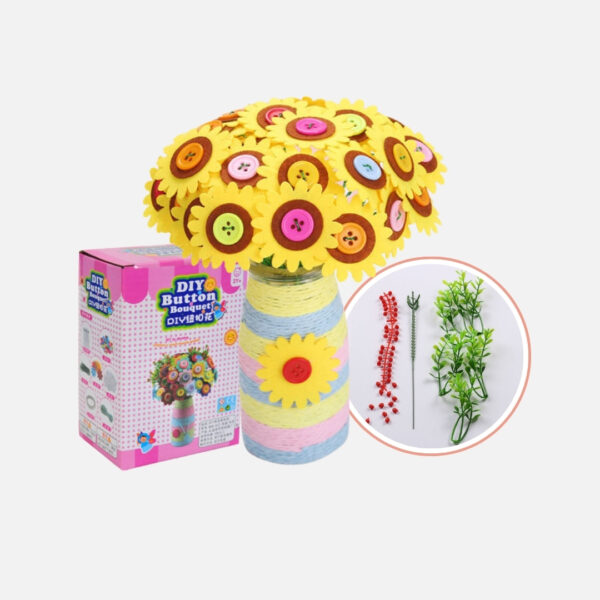 Lọ Hoa Cúc Áo Handmade