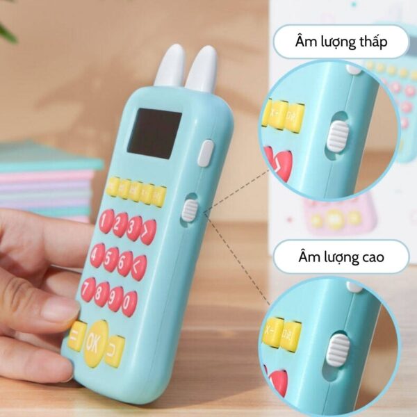 Máy Tính Trẻ Em Luyện Tính Nhẩm Học Toán Nhiều Tính Năng (Tiếng Việt )