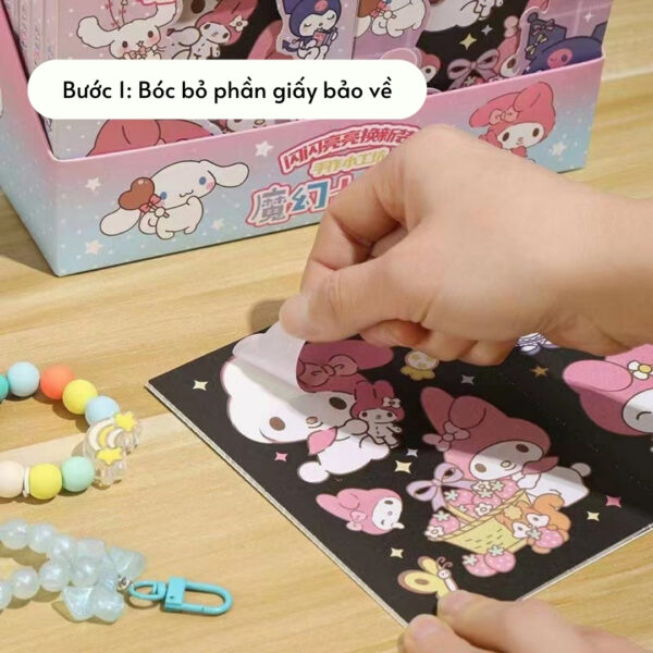 Tranh Dán Giấy Màu Sanrio