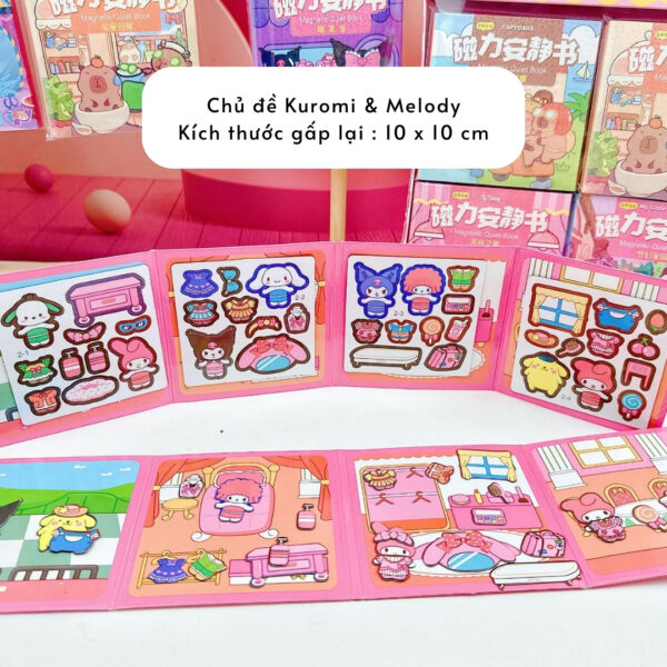 Quyển Sticker Nam Châm Mini