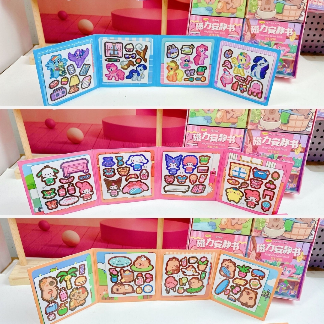 quyển sticker nam châm mini